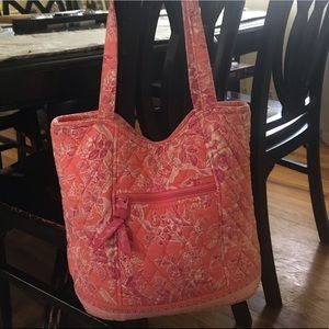 Pink Vera Bradley small tote